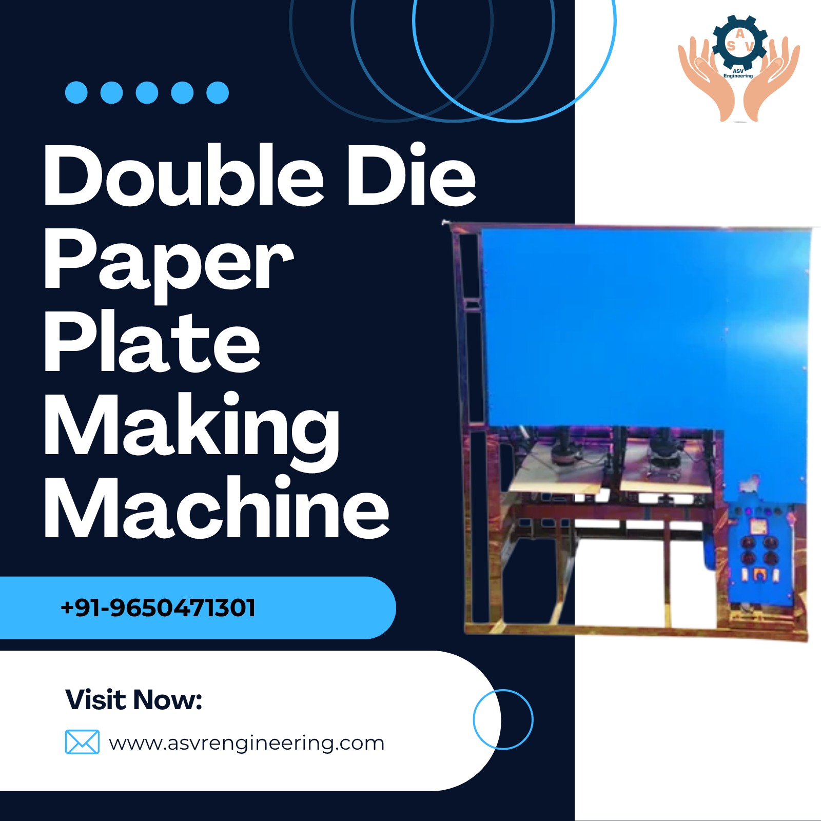 डबल डाई पेपर प्लेट मशीन – दोगुना उत्पादन, दोगुना मुनाफा! Double die paper plate machine double profit